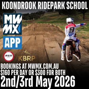 Koondrook Ride Park 2nd May 2026