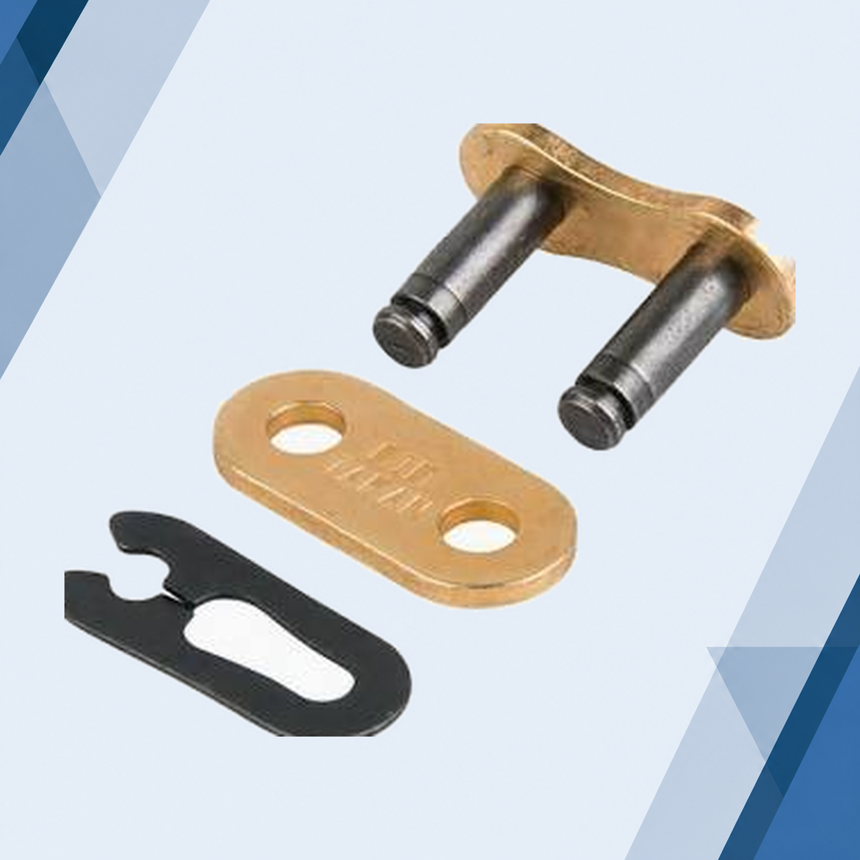 RK 520XRE XW Gold Chain 120 Link (Clip Link)