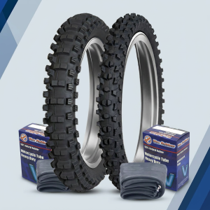 Dunlop MX34's And Tubes 80/100-21 Front And 110/90-19 Rear