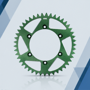 RK Alloy Racing Rear Sprocket 49T Green 520