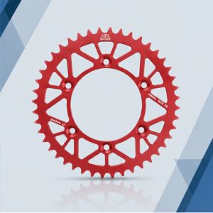 RK Alloy Racelite Rear Sprocket 51T Red 520