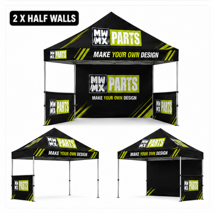 3X3 Circulex Custom Design Pit Tent - Package 3