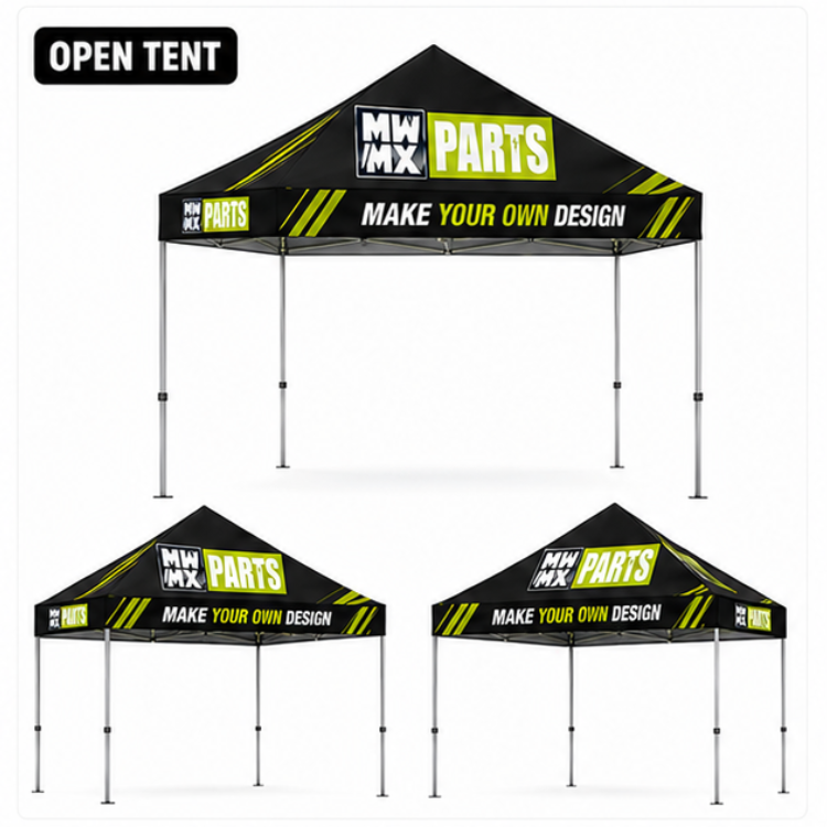 3X3 Circulex Custom Design Pit Tent - Package 1
